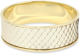 Ted Rossi Sorbet Shine" Medium Python Metal Bracelet