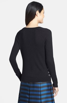 Halogen Lurex® Pattern Sweater