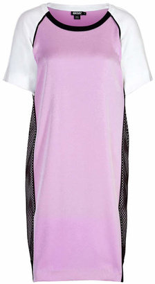 DKNY Colorblock Shift with Mesh Side Panels
