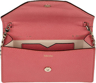 Valextra Women's Mini Iside Crossbody Bag-PINK