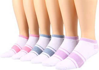 Ecco Socks No Show w/ Stripe 6 Pack