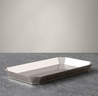 Restoration Hardware Faceted Metal Accessories - Tray