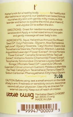 Green Baby Little Twig Body Lotion