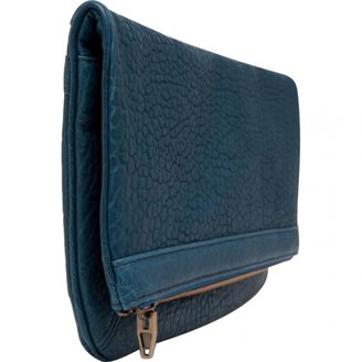 Alexander Wang Blue Leather Clutch bag