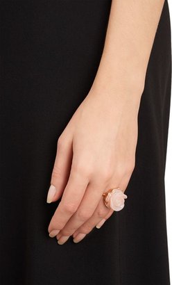 Irene Neuwirth Gemstone Flower Ring-Colorless