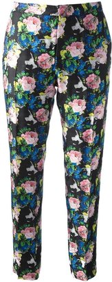 MSGM floral print trouser