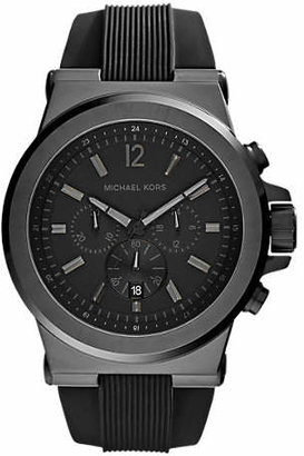 Michael Kors Dylan Black Stainless Steel Oversized Watch