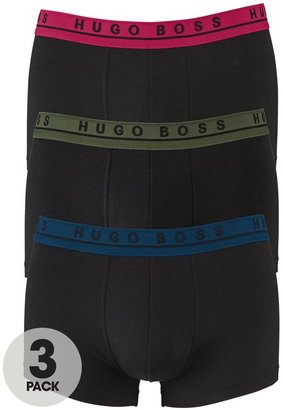 HUGO BOSS Mens Fashion Trunks (3 Pack)