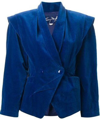 Thierry Mugler velvet jacket