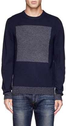 'Joel' colourblock wool sweater