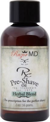 Razor MD Herbal Blend Pre Shave Oil 2.0oz