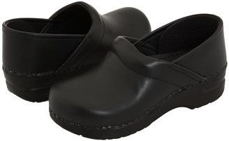Dansko Gitte (Toddler/Little Kid/Big Kid) (Black Full Grain) - Footwear