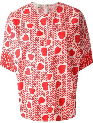 Stella McCartney heart print T-shirt
