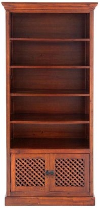 Orient Ready Assembled Large Bookcase With Storage
