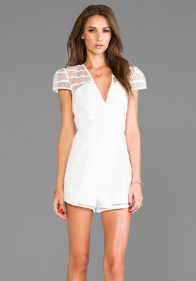 Finders Keepers Tight Rope Playsuit