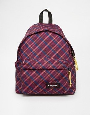 Eastpak Padded Pak'r With Check Print - Multi