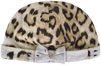 Roberto Cavalli Baby Girls Leopard Hat