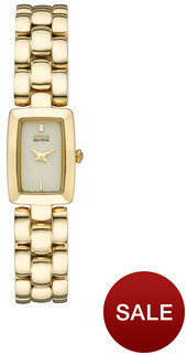 Citizen Eco-Drive Jolli Ladies Rose Gold Tone Bracelet Watch