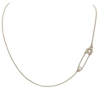 Kristin Cavallari for GLAMboutique Silver Safety Pin Necklace