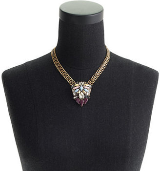 J.Crew Crystal pendant necklace