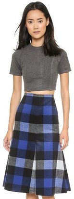 Shades of Grey by Micah Cohen Crop Top