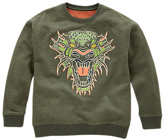 Marks and Spencer Indigo Collection Dragon Print Sweat Top (5-14 Years)