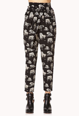 Forever 21 Total Tiger Trousers