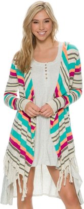 Rip Curl Nomad Fringe Open Sweater