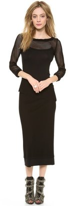 Donna Karan 3/4 Sleeve Top