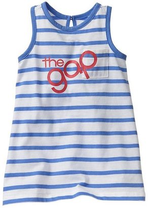 Gap Logo stripe dress