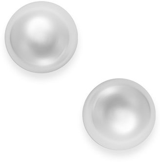 Alfani Silver-Tone Ball Stud Earrings