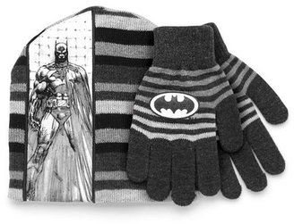 Batman Boys' Hat And Glove Set