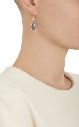 Irene Neuwirth Diamond, Labradorite & Rose Gold Double-Drop Earrings