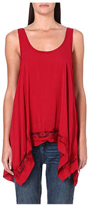 Free People Sleeveless lace cami top