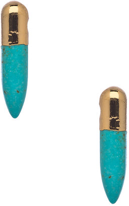 Janna Conner Designs Gemstone Bullet Earrings