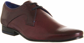 Ted Baker Martt Plain Lace Dark Red Leather