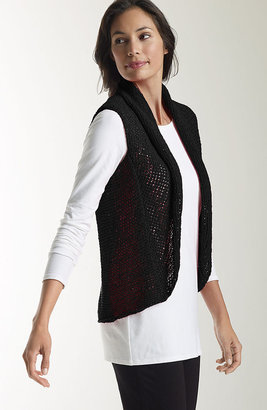 J. Jill Pure Jill shawl-collar vest