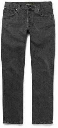 Nudie Jeans Grim Tim Slim-Fit Organic Dry Denim Jeans