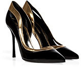 Sergio Rossi Patent Leather D'Orsay Pumps
