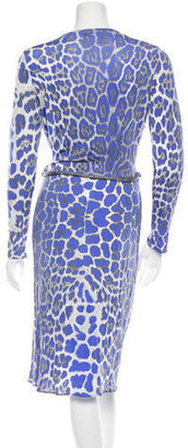 Blumarine Cheetah Dress