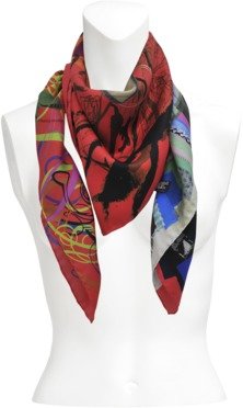 Christian Lacroix New Torero 90x90 silk scarf