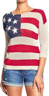 Old Navy Women's Flag Sweaters