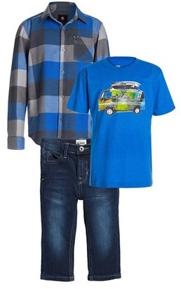 Quiksilver 'Box' Plaid Sport Shirt (Baby Boys) (Online Only)