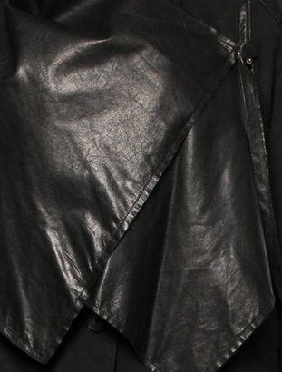 Helmut Lang Leather Blazer