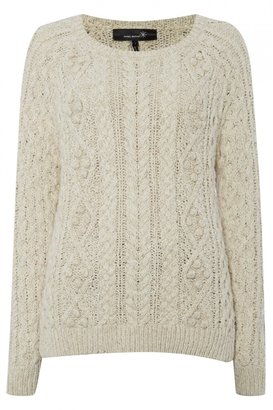 Isabel Marant Cable Knit Cotton Blend Sweater