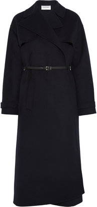 Valentino Belted wool and cashmere-blend trench coat