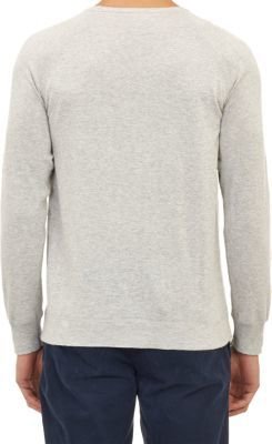 Save Khaki Knit Sweater-Grey
