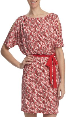 Laundry by Design Cold Shoulder Dolman Dress - Matte Jersey, Short Sleeve (For Women)