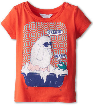Little Marc Jacobs Poodle And Frog Bath Tub S/S Tee (Toddler/Little Kids)