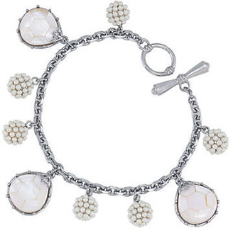 Sweet Pea CAROLEE Charm Bracelet - WHITE